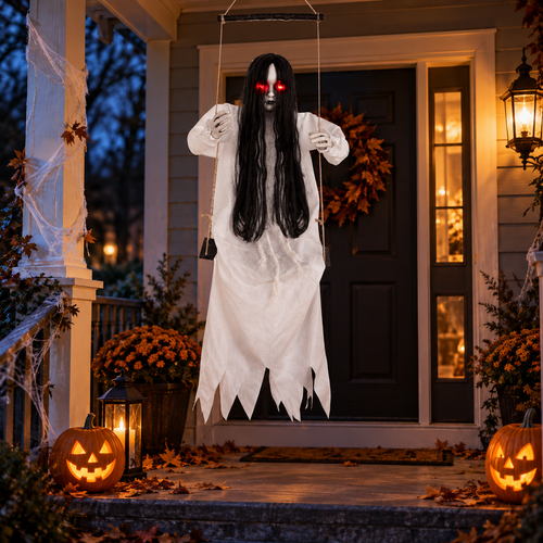 Screaming Swing Ghost Girl